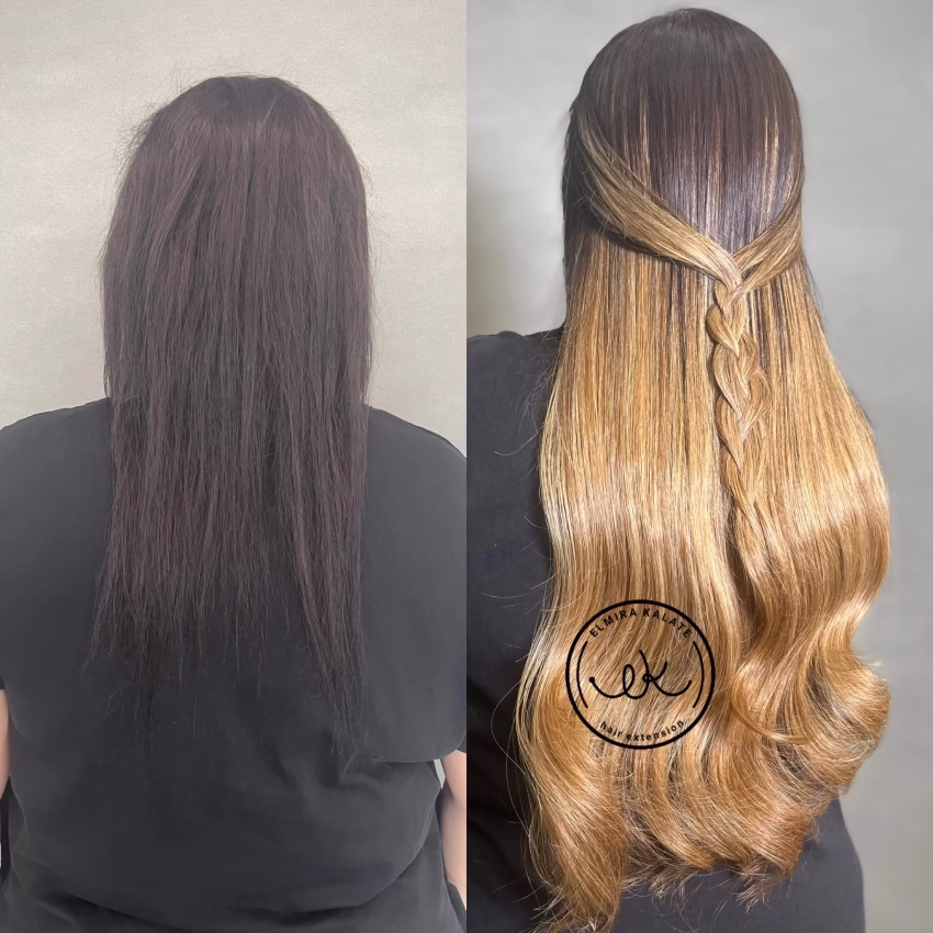 elmira extension salon (4) سالن تخصصی اکستنشن مو المیرا بهترین سالن اکستنشن و بافت مو در تهران