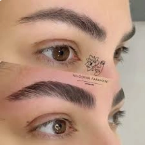 niloo farahani fibroz salon (3) سالن فیبروز نیلوفر فرهانی - بهترین سالن فیبروز ابرو در تهران