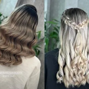 Mona yazadani hair extension saoln (3) سالن اکستنشن مونا یزدانی بهترین سالن اکستنشن مو در شمال تهران