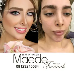 آرایشگاه عروس مائده - بهترین آرایشگاه عروس در تهران