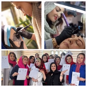 آموزشگاه آرایشگری آموزشگاه آرایشگری مهستان بهترین آموزشگاه آرایشگری زنانه در تهران