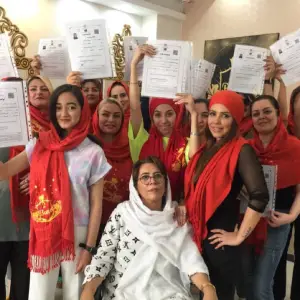 dobanoo beauty academy (1) آموزشگاه دو بانو- بهترین آموزشگاه آرایشگری زنانه در شمال تهران