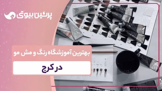 بهترین آموزشگاه رنگ و مش مو در کرج
